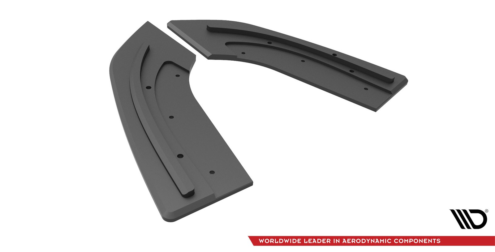 Street Pro Splitters Laterales Traseros Mazda 3 MPS Mk1 US-Spec Version - Imagen 5