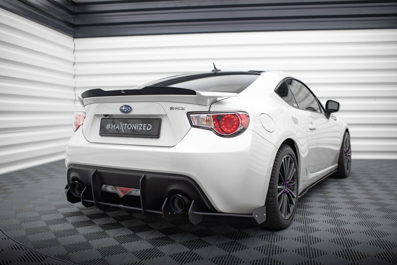 Street Pro Splitters Laterales Traseros Subaru BRZ Mk1 / Mk1 Facelift
