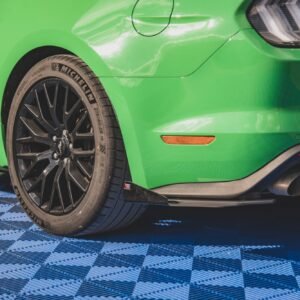 Street Pro Splitters Laterales Traseros + Flaps Aerodinámicos Ford Mustang GT Mk6 Facelift