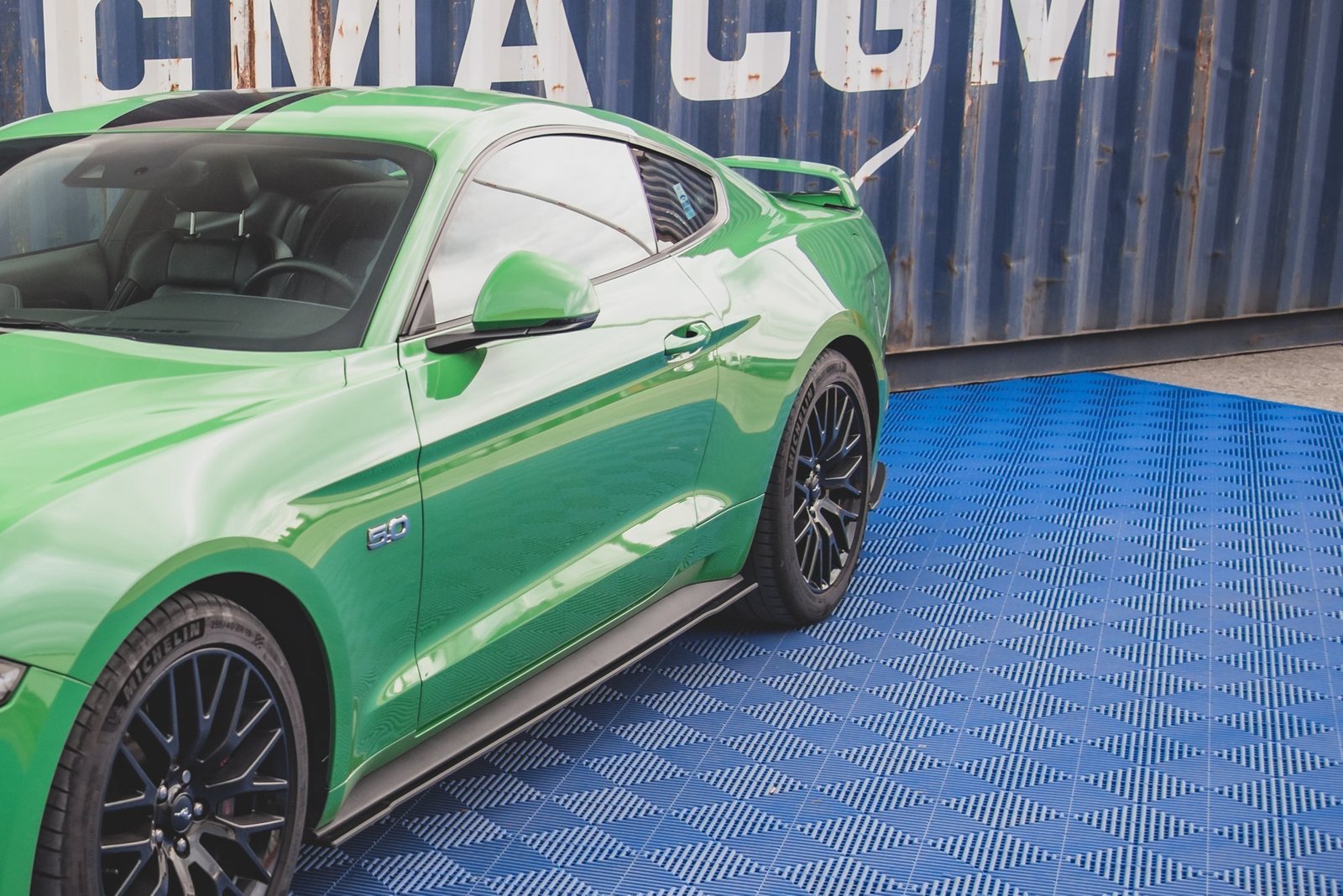 Street Pro Splitters Laterales Traseros Ford Mustang GT Mk6 Facelift - Imagen 2