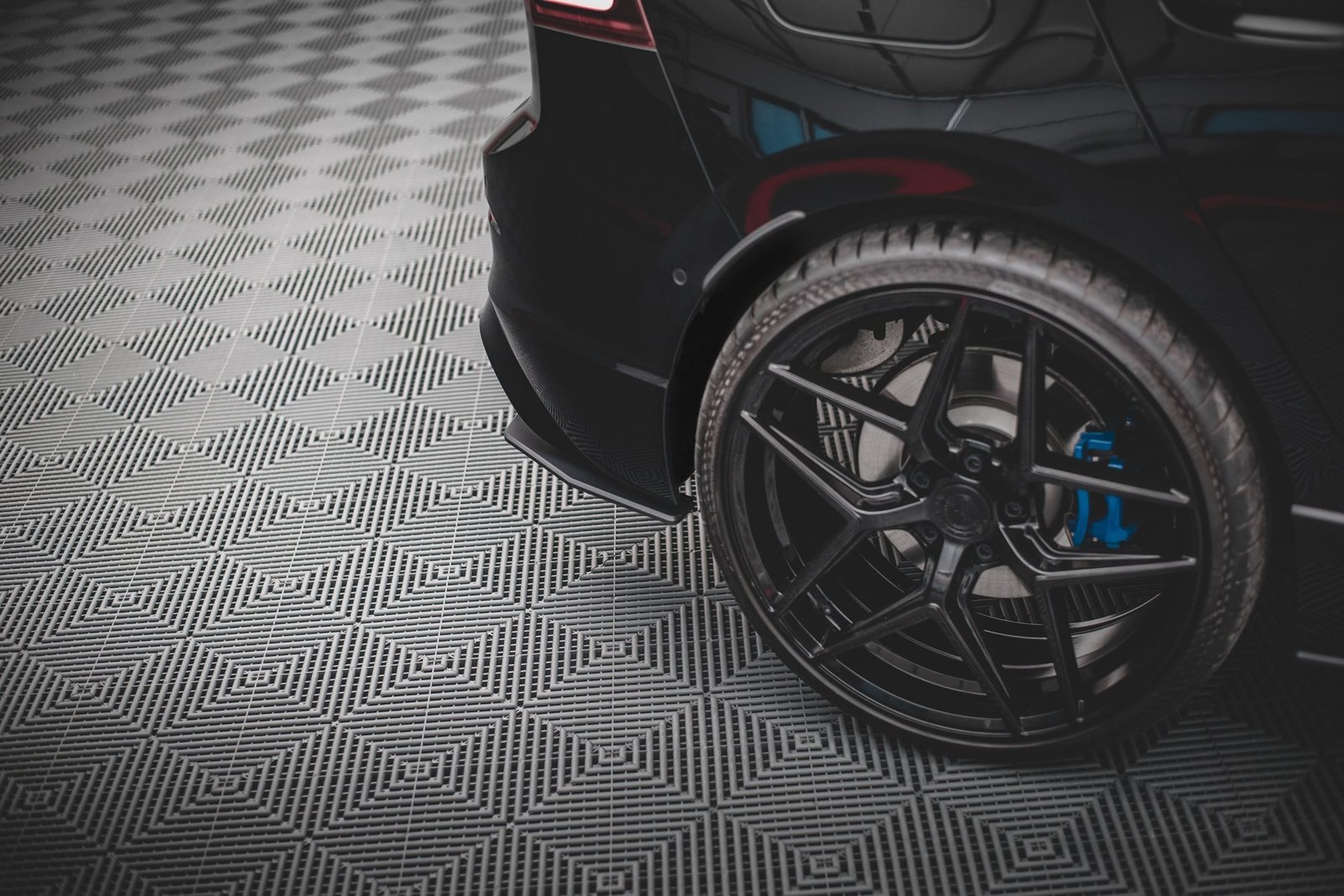 Street Pro Splitters Laterales Traseros Volkswagen Golf R Hatchback Mk8 / Mk8 Facelift - Imagen 2