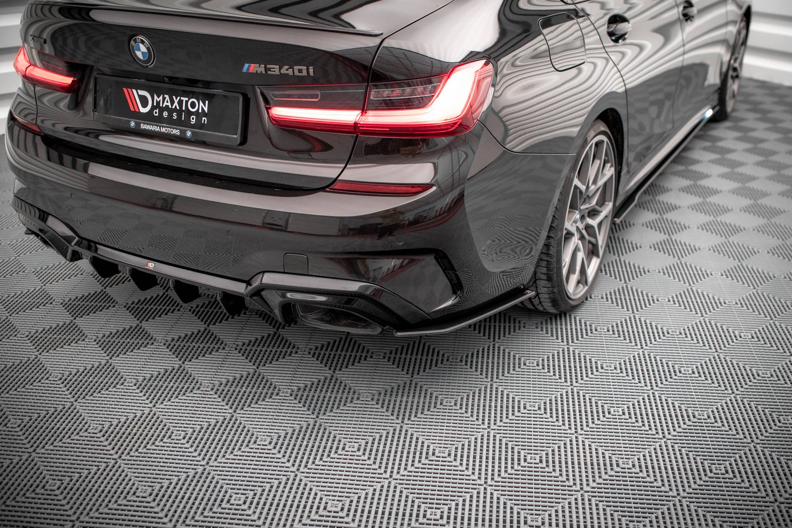 Street Pro Splitters Laterales Traseros BMW M340i / M-Pack G20 / G21
