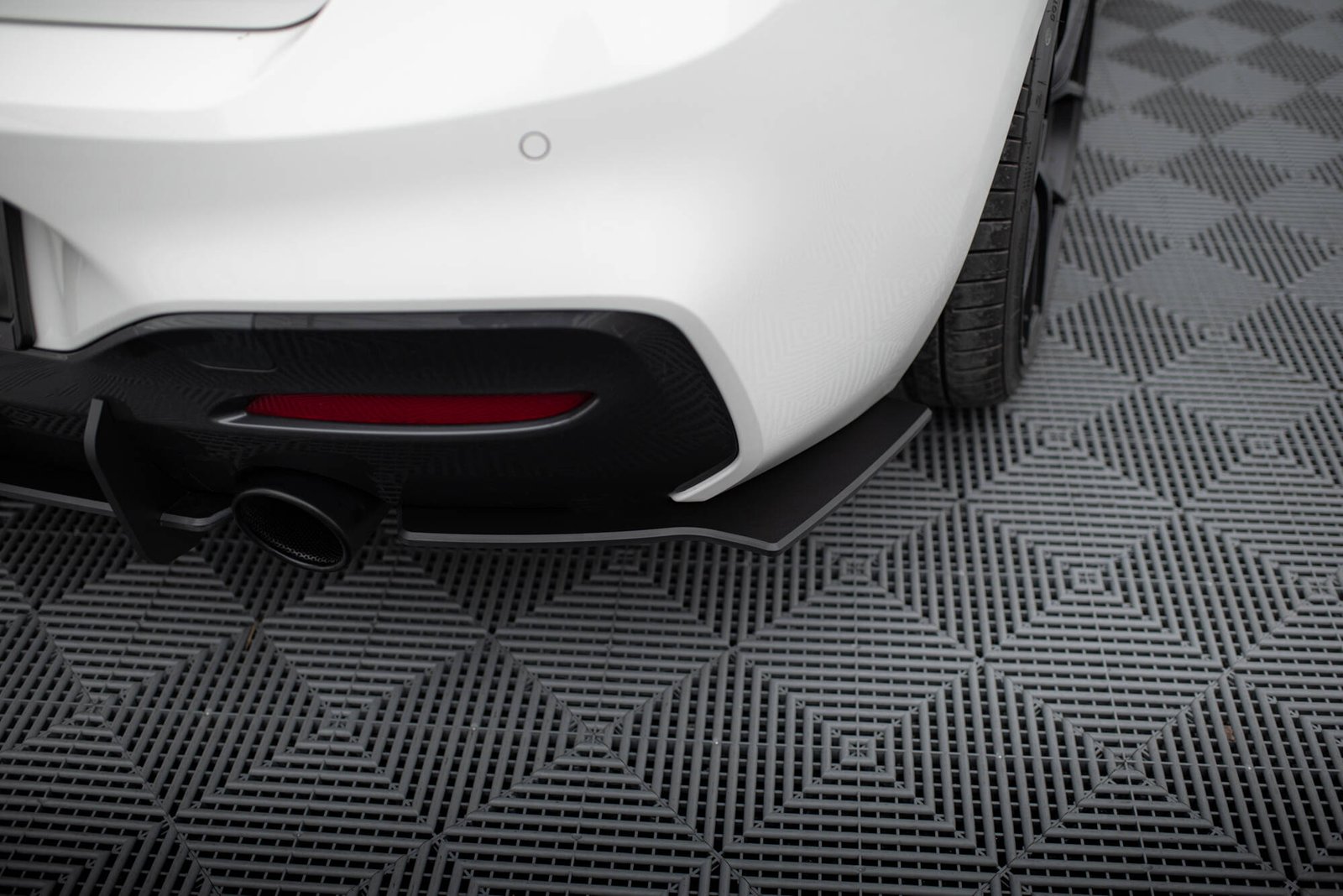 Street Pro Splitters Laterales Traseros for BMW 1 F20 M-Pack M140i