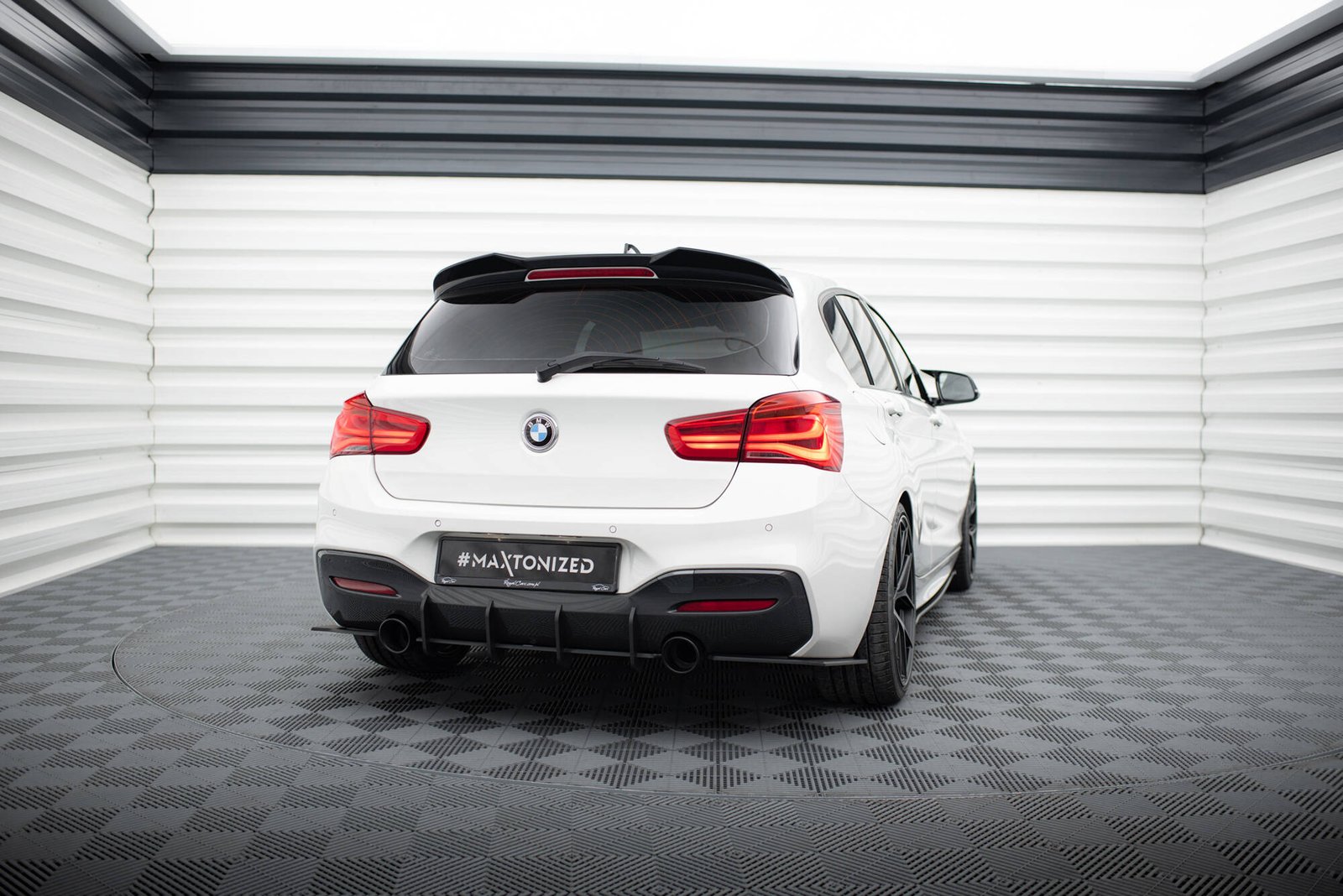 Street Pro Splitters Laterales Traseros for BMW 1 F20 M-Pack M140i - Imagen 2