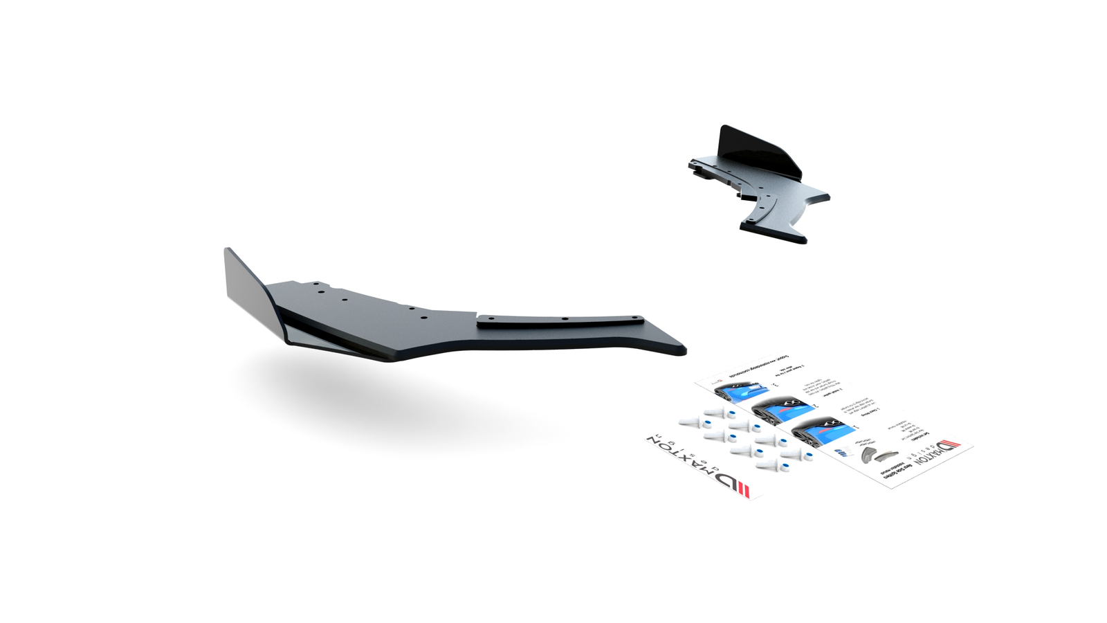 Street Pro Splitters Laterales Traseros + Flaps Aerodinámicos for BMW 1 F20 M140i - Imagen 6