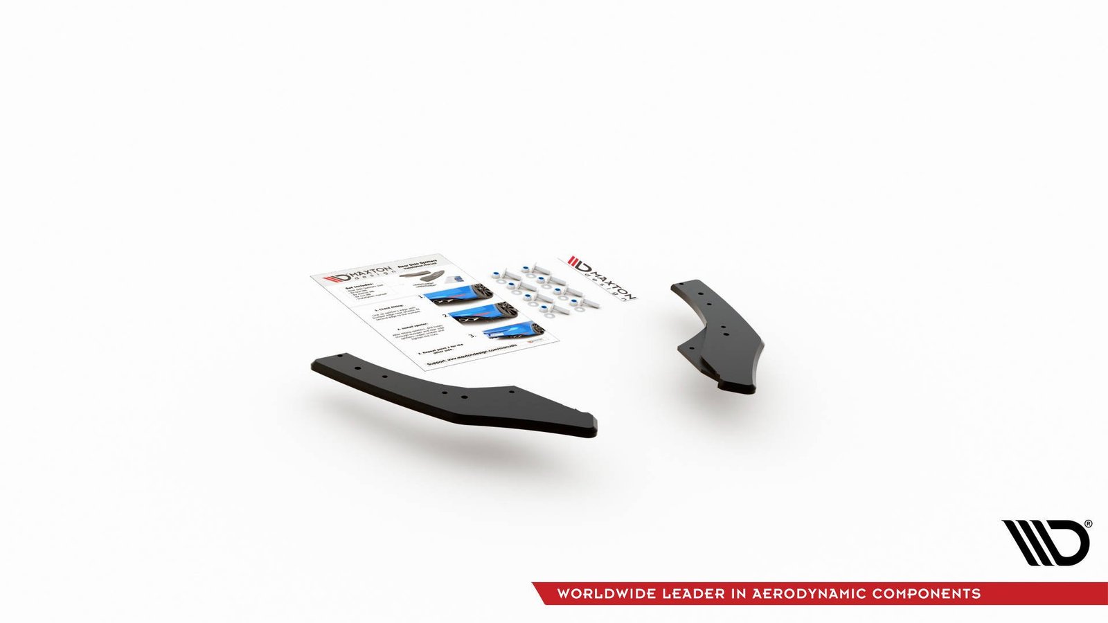 Street Pro Splitters Laterales Traseros Volkswagen Golf GTI Clubsport Mk8 - Imagen 4