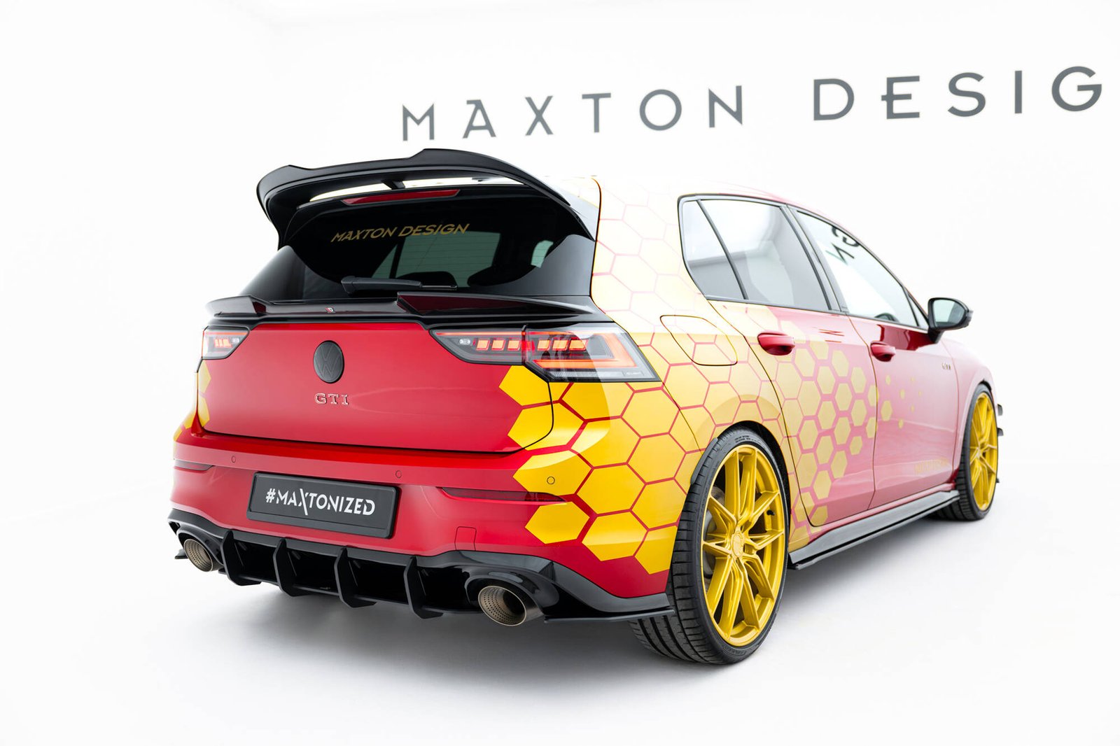 Street Pro Splitters Laterales Traseros Volkswagen Golf GTI Clubsport Mk8 - Imagen 7