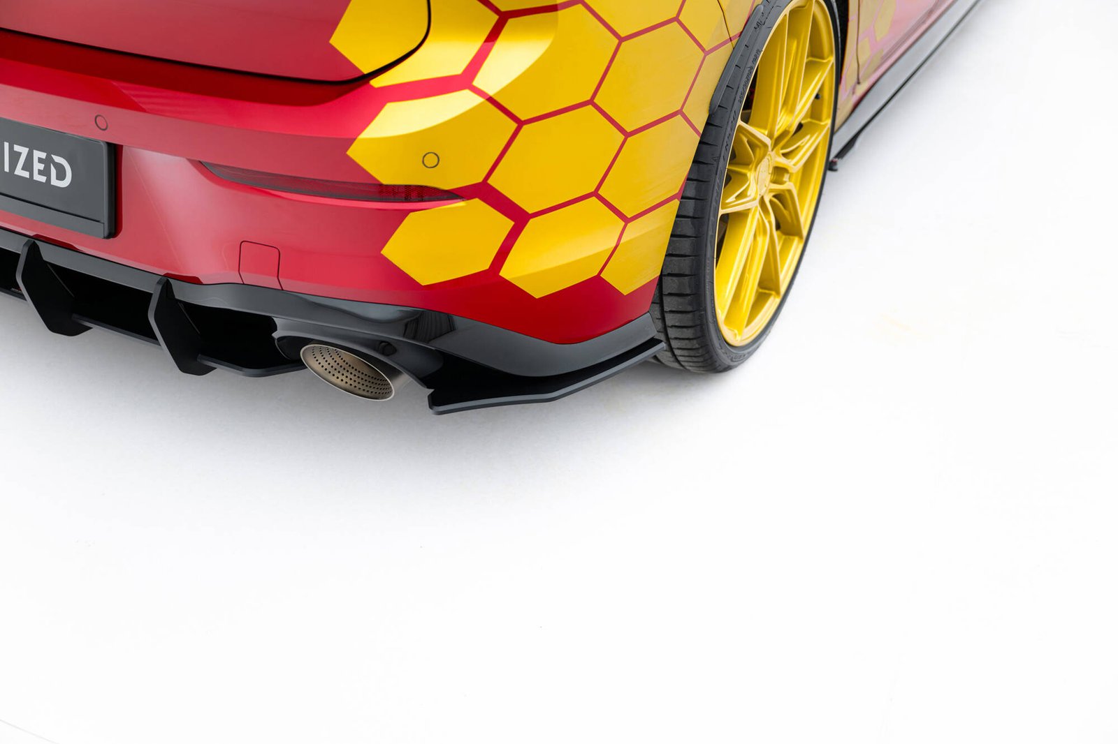 Street Pro Splitters Laterales Traseros Volkswagen Golf GTI Clubsport Mk8 - Imagen 6