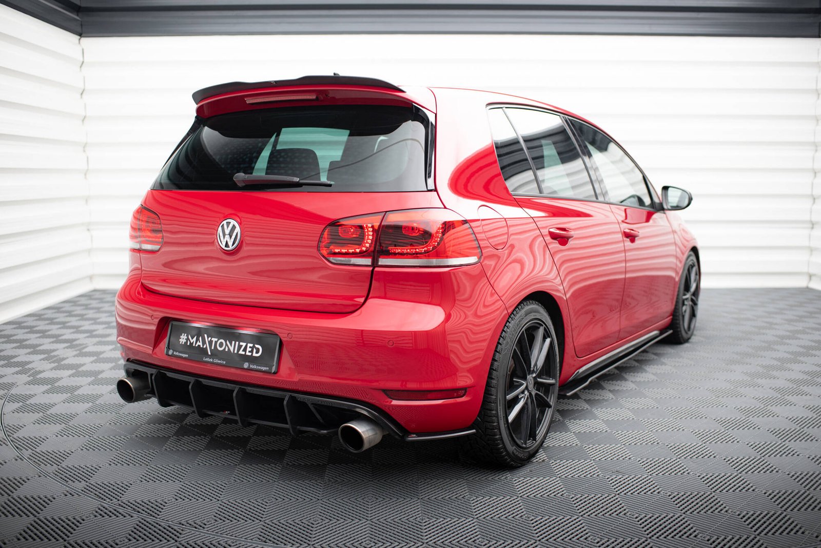Street Pro Splitters Laterales Traseros Volkswagen Golf GTI Mk6 - Imagen 2