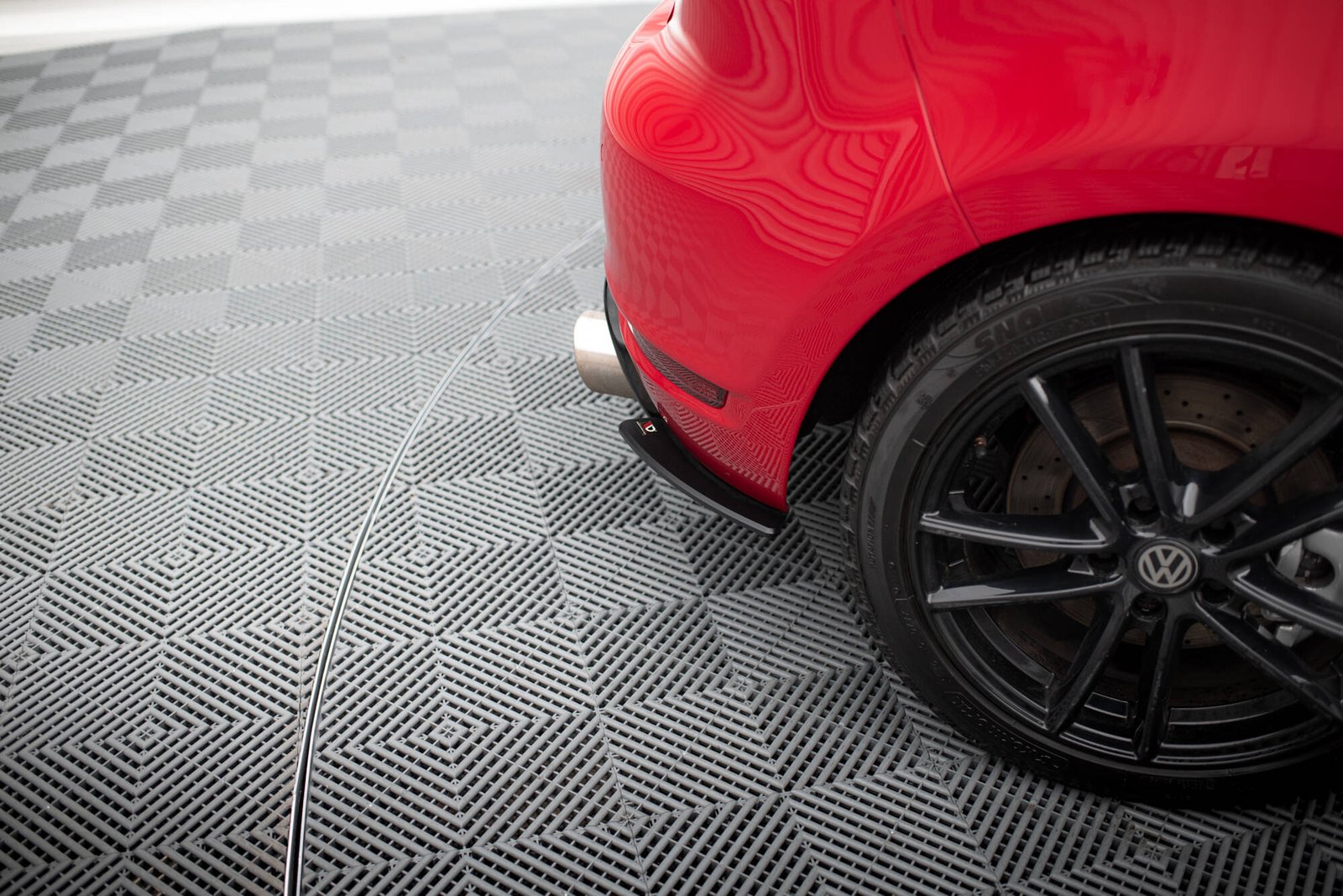 Street Pro Splitters Laterales Traseros Volkswagen Golf GTI Mk6 - Imagen 3