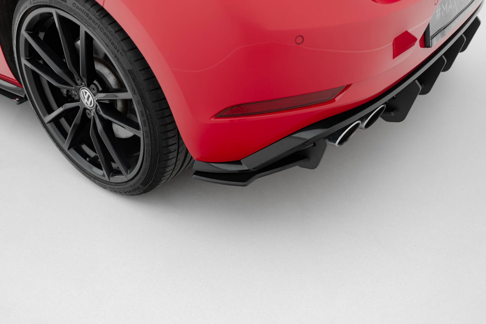 Street Pro Splitters Laterales Traseros Volkswagen Golf R Mk7 Facelift