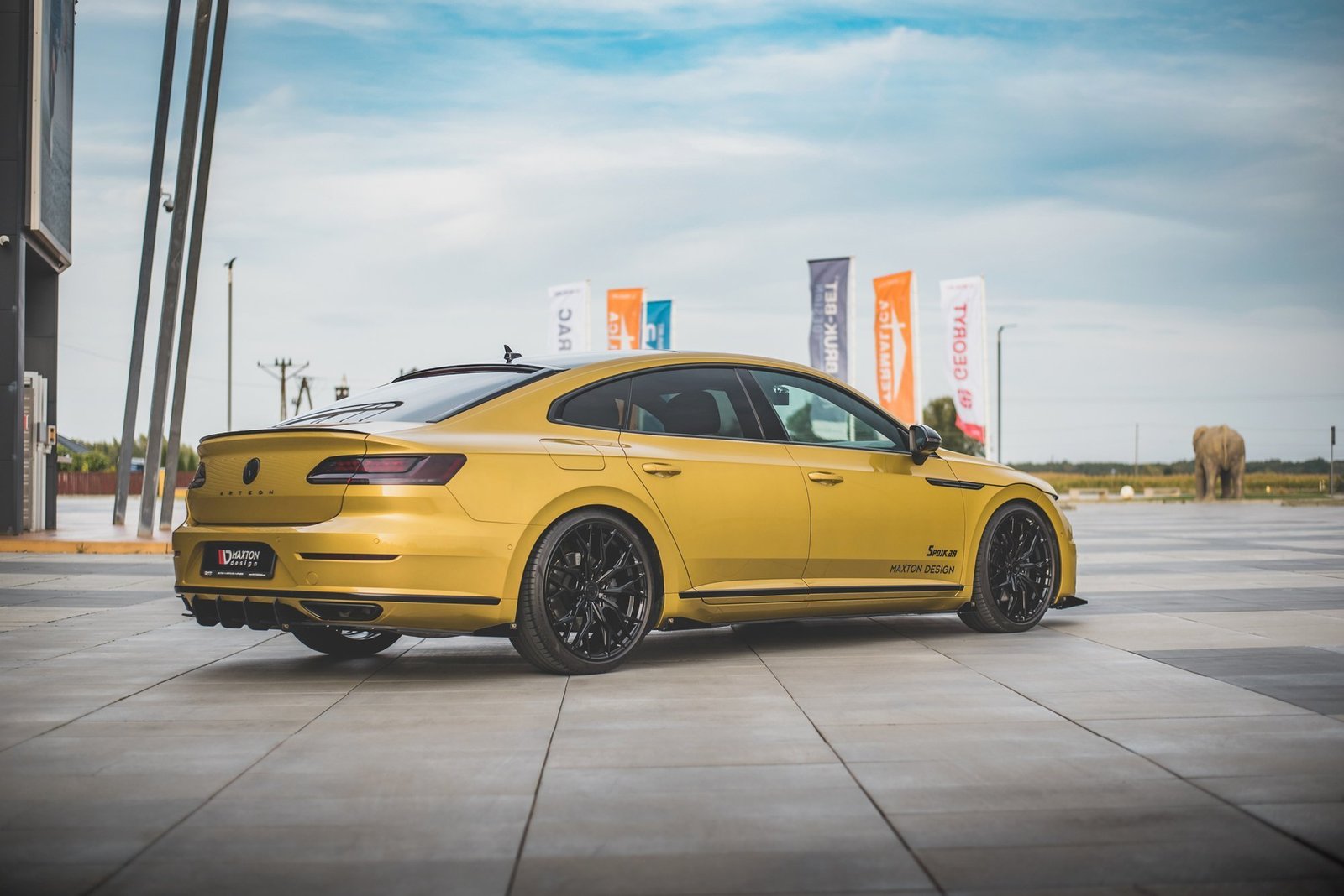 Street Pro Faldón Trasero + Flaps Aerodinámicos Volkswagen Arteon R-Line Sedan / Shooting Brake Mk1 - Imagen 2