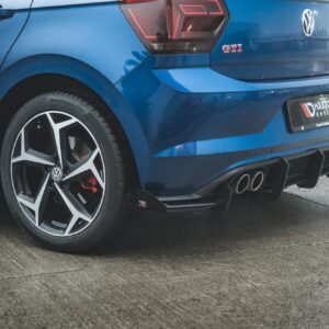 Street Pro Faldón Trasero + Flaps Aerodinámicos Volkswagen Polo GTI Mk6