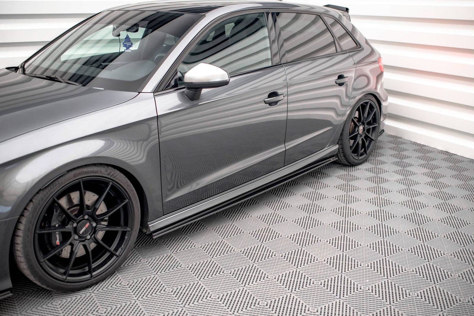 Street Pro Faldones Laterales con Difusor Audi S3 / A3 S-Line Sportback 8V Facelift