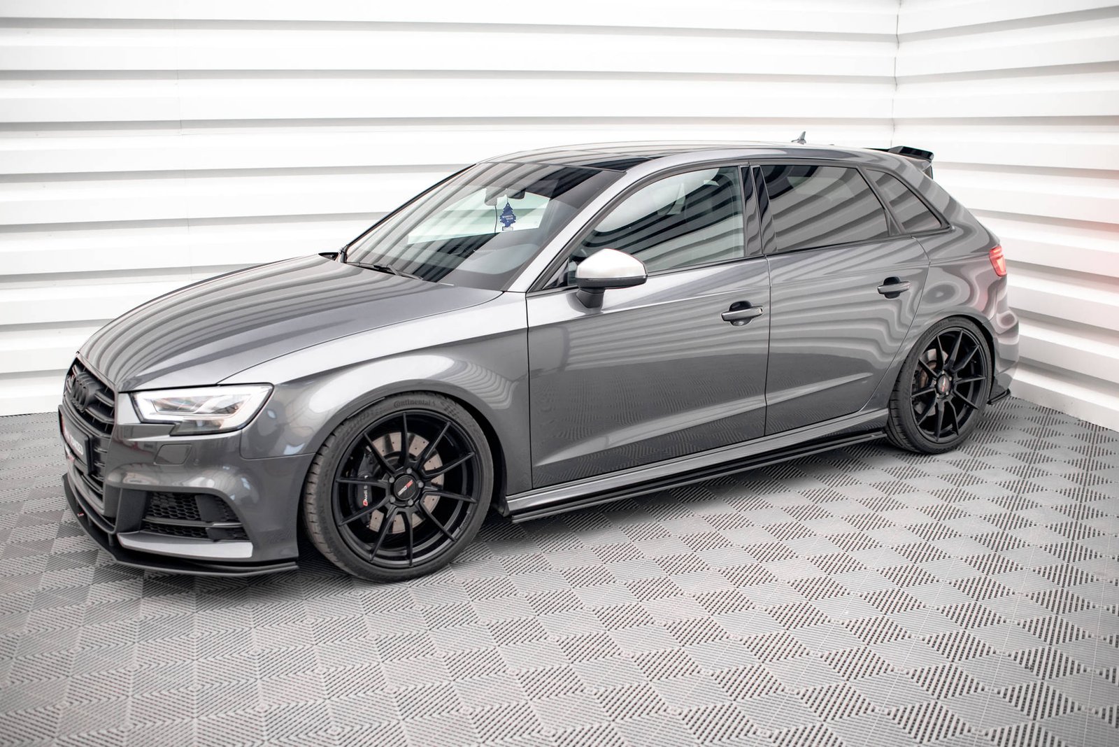 Street Pro Faldones Laterales con Difusor Audi S3 / A3 S-Line Sportback 8V Facelift - Imagen 2