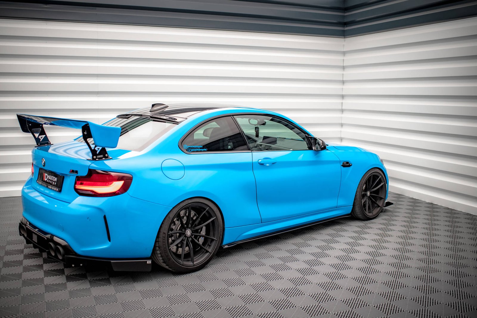 Street Pro Faldones Laterales con Difusor BMW M2 F87 - Imagen 2