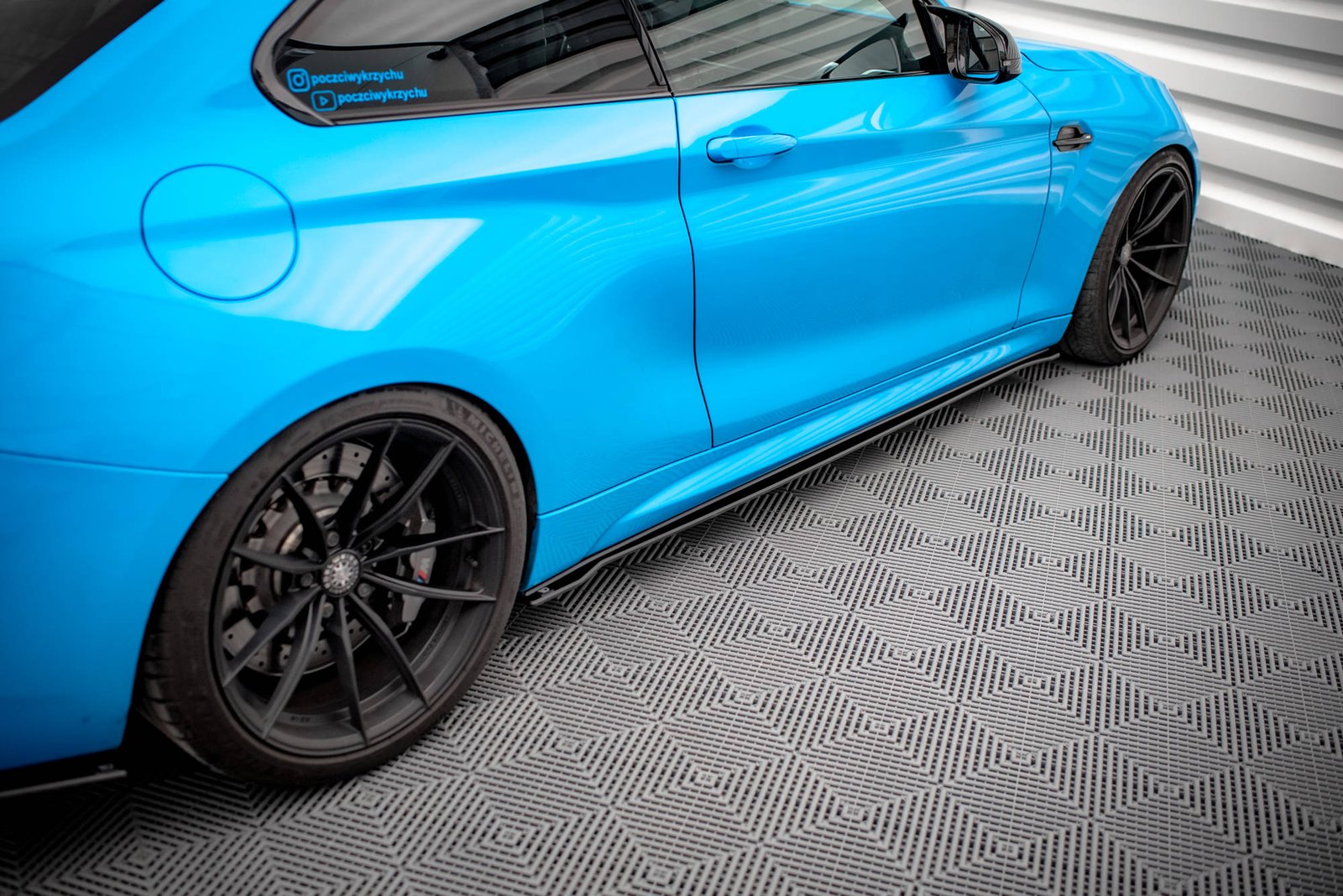 Street Pro Faldones Laterales con Difusor BMW M2 F87