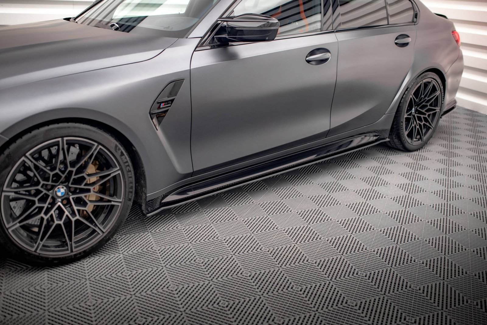 Street Pro Faldones Laterales con Difusor BMW M3 Sedan / Touring G80 / G81