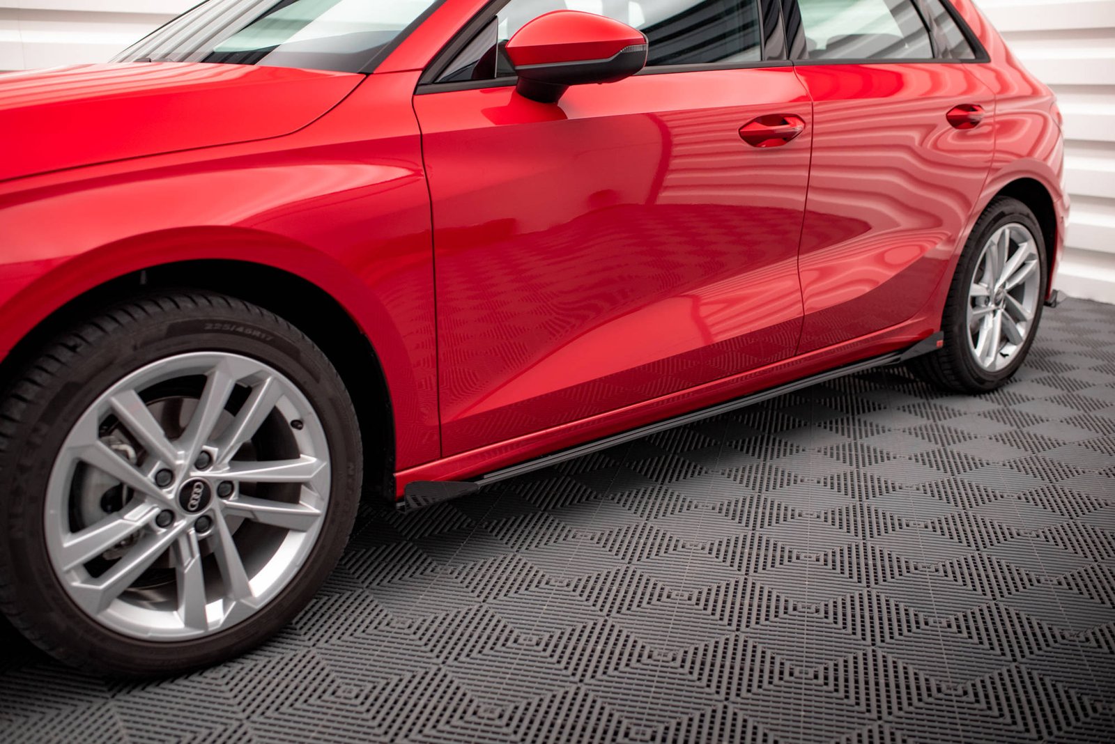 Street Pro Faldones Laterales con Difusor + Flaps Aerodinámicos Audi A3 8Y