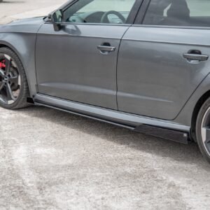 Street Pro Faldones Laterales con Difusor + Flaps Aerodinámicos Audi RS3 8V Sportback