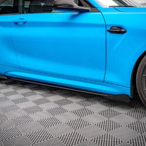Street Pro Faldones Laterales con Difusor + Flaps Aerodinámicos BMW M2 F87