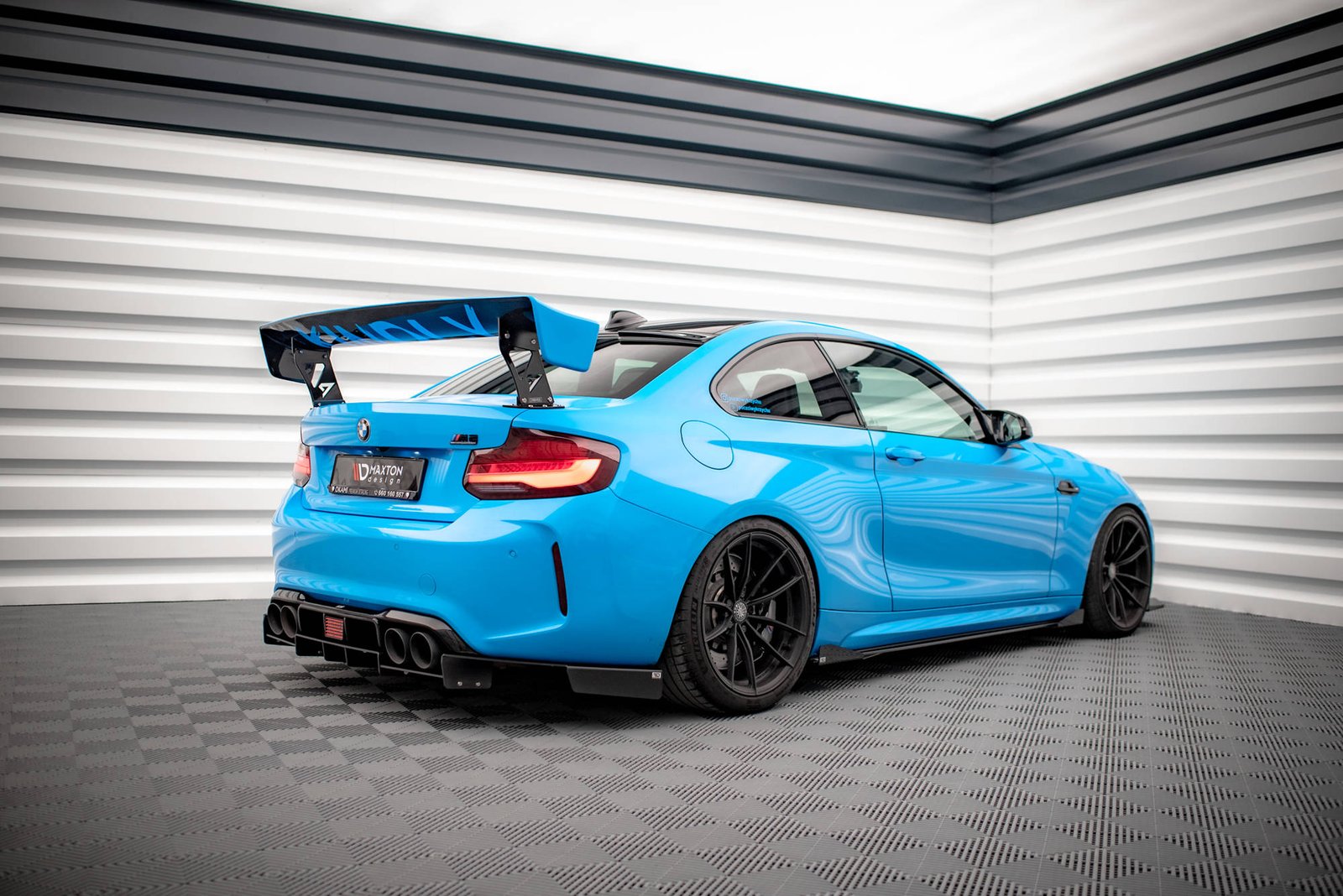 Street Pro Faldones Laterales con Difusor + Flaps Aerodinámicos BMW M2 F87 - Imagen 3