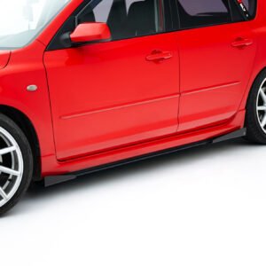 Street Pro Faldones Laterales con Difusor + Flaps Aerodinámicos Mazda 3 MPS Mk1