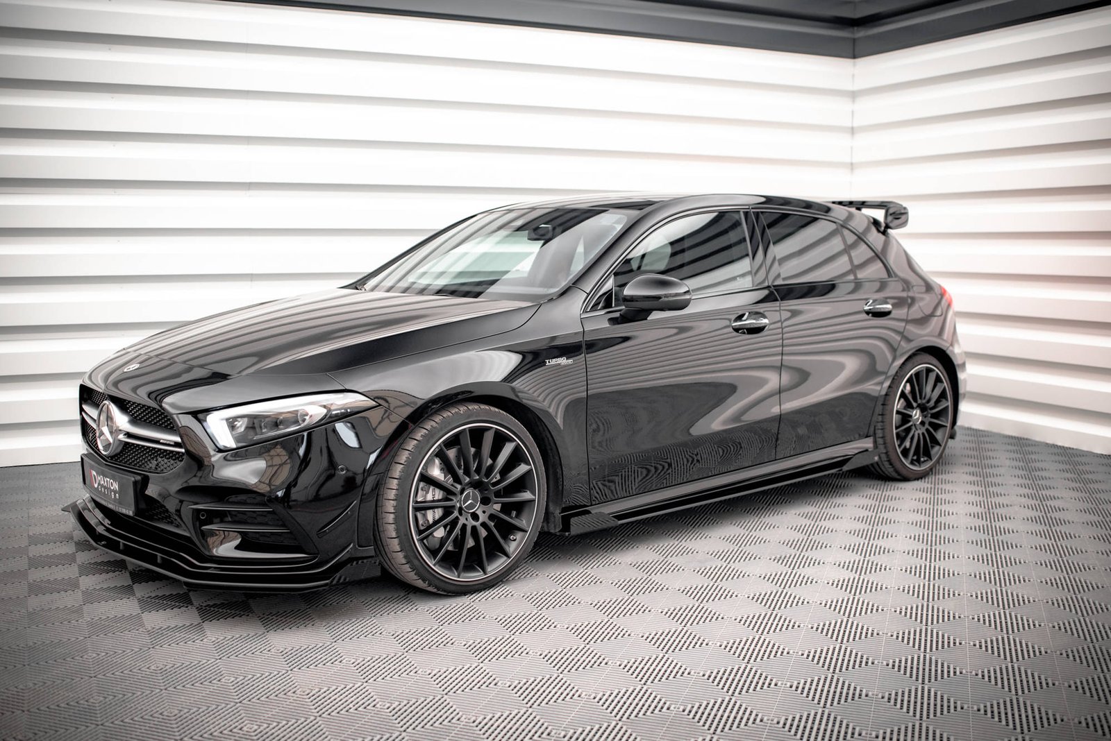 Street Pro Faldones Laterales con Difusor + Flaps Aerodinámicos Mercedes A35 AMG / AMG-Line Aero Pack W177 - Imagen 2