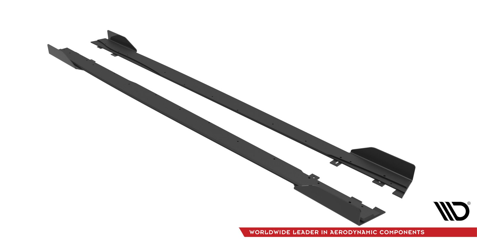 Street Pro Faldones Laterales con Difusor + Flaps Aerodinámicos Mercedes A35 AMG / AMG-Line Aero Pack W177 - Imagen 4