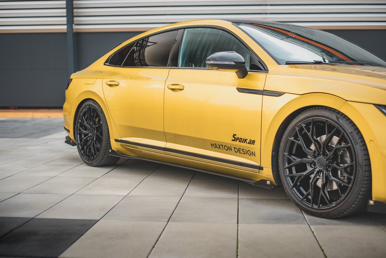 Street Pro Faldones Laterales con Difusor + Flaps Aerodinámicos Volkswagen Arteon R-Line Sedan / Shooting Brake Mk1