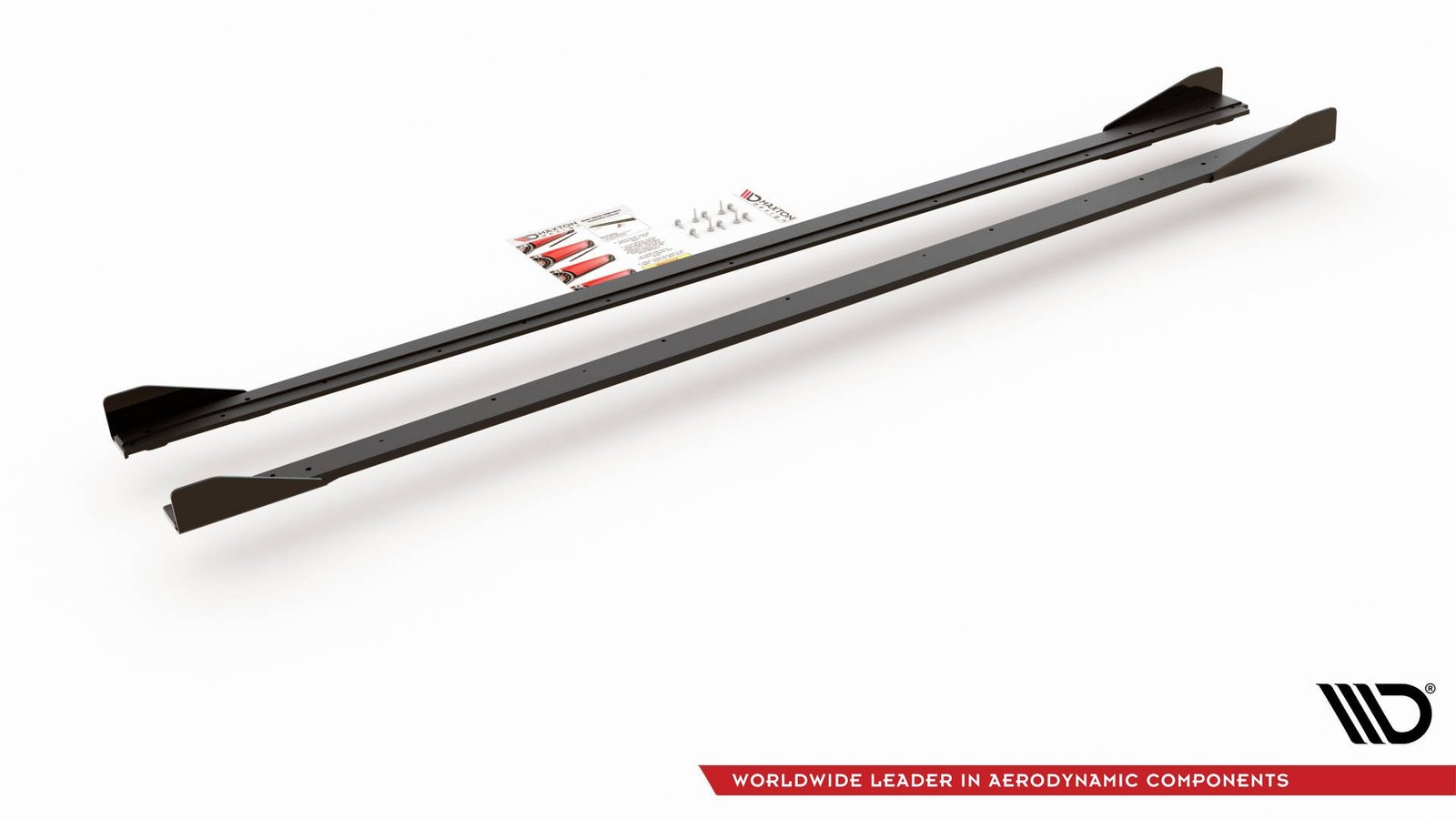 Street Pro Faldones Laterales con Difusor + Flaps Aerodinámicos Volkswagen Polo GTI Mk6 - Imagen 4