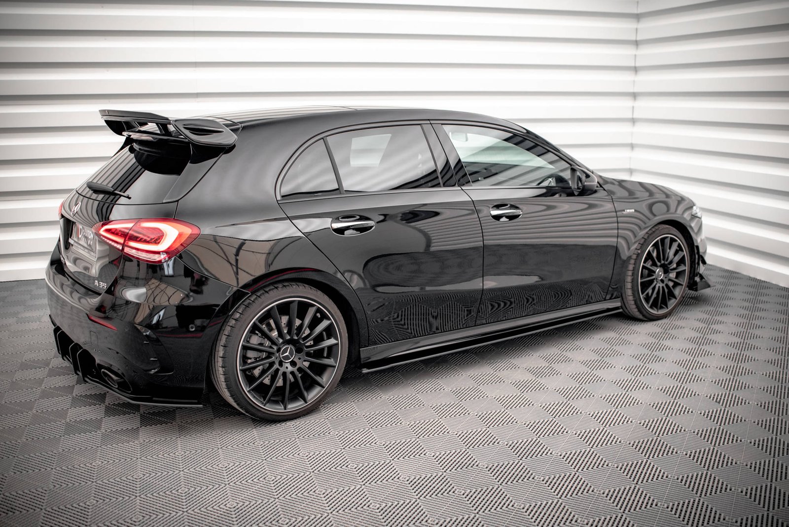 Street Pro Faldones Laterales con Difusor Mercedes A35 AMG / AMG-Line Aero Pack W177 - Imagen 3