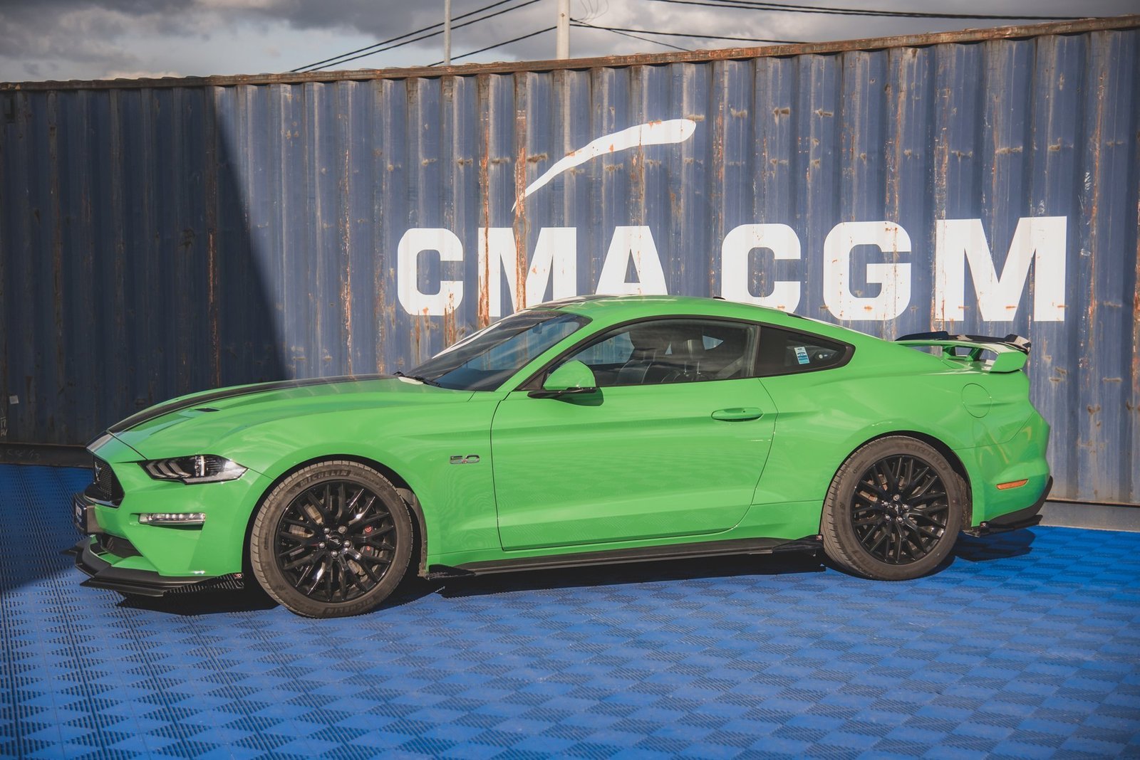 Street Pro Faldones Laterales con Difusor + Flaps Aerodinámicos Ford Mustang GT Mk6 Facelift - Imagen 2