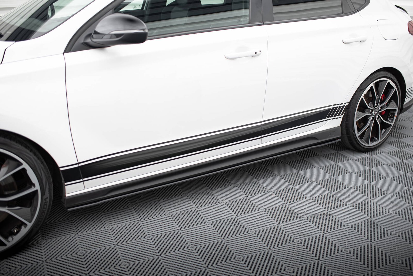 Street Pro Faldones Laterales con Difusor Hyundai I30 N / N-Line Hatchback / Fastback Mk3 / Mk3 Facelift
