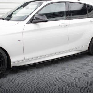 Street Pro Faldones Laterales con Difusor + Flaps Aerodinámicos for BMW 1 F20 M135i / M140i / M-Pack