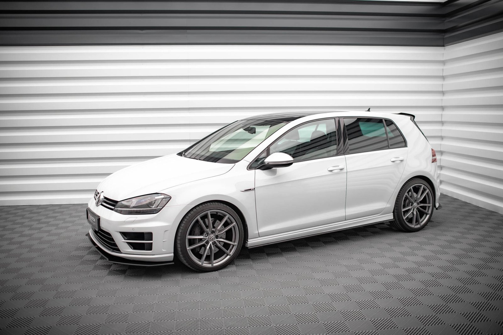 Street Pro Faldones Laterales con Difusor Volkswagen Golf R Mk7 - Imagen 2