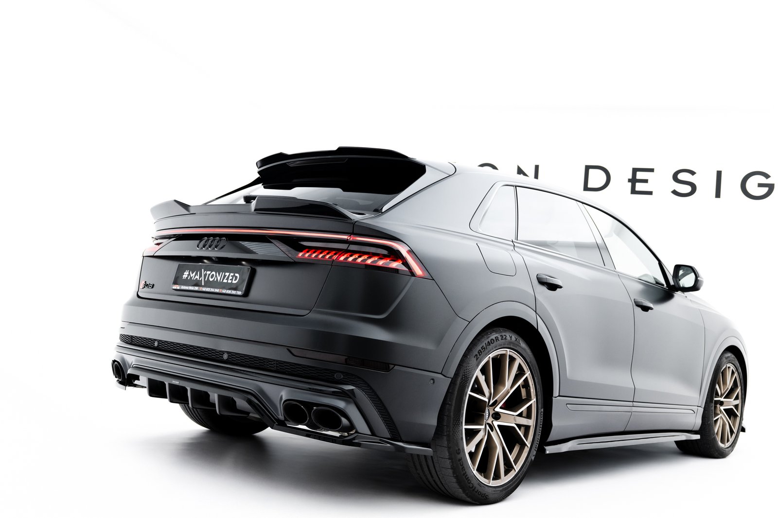 Upper Extensión de Alerón Audi Q8 / Q8 S-line / SQ8 Mk1 / Mk1 - Imagen 14